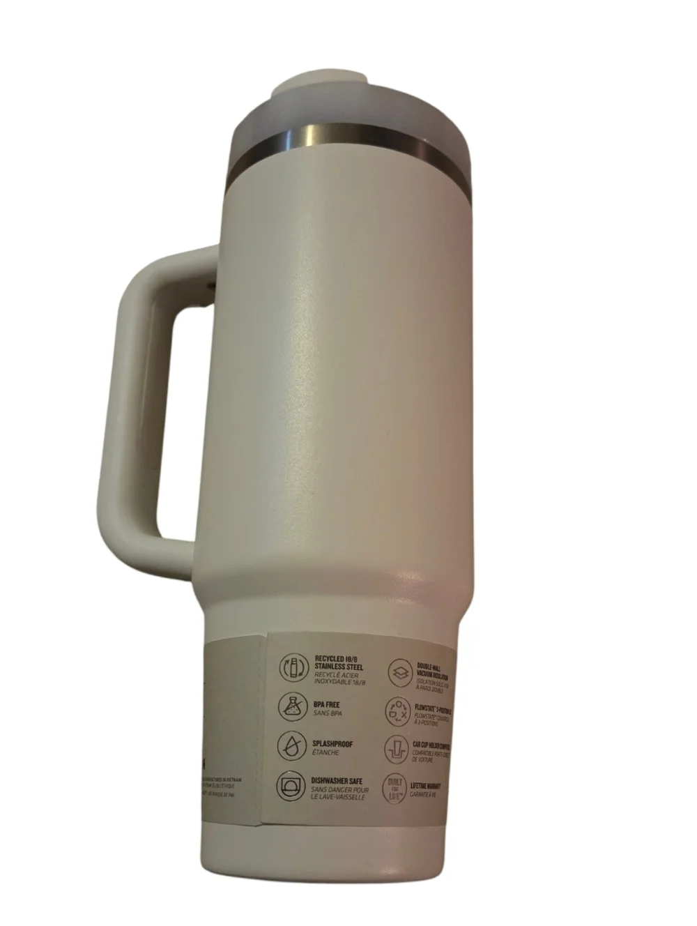 Stanley 30 oz. Quencher H2.0 FlowState Tumbler- Frost - Picture 6 of 6